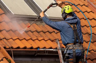 Démoussage et hydrofuge de toiture à Cuve